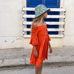 Orange Kids Dress